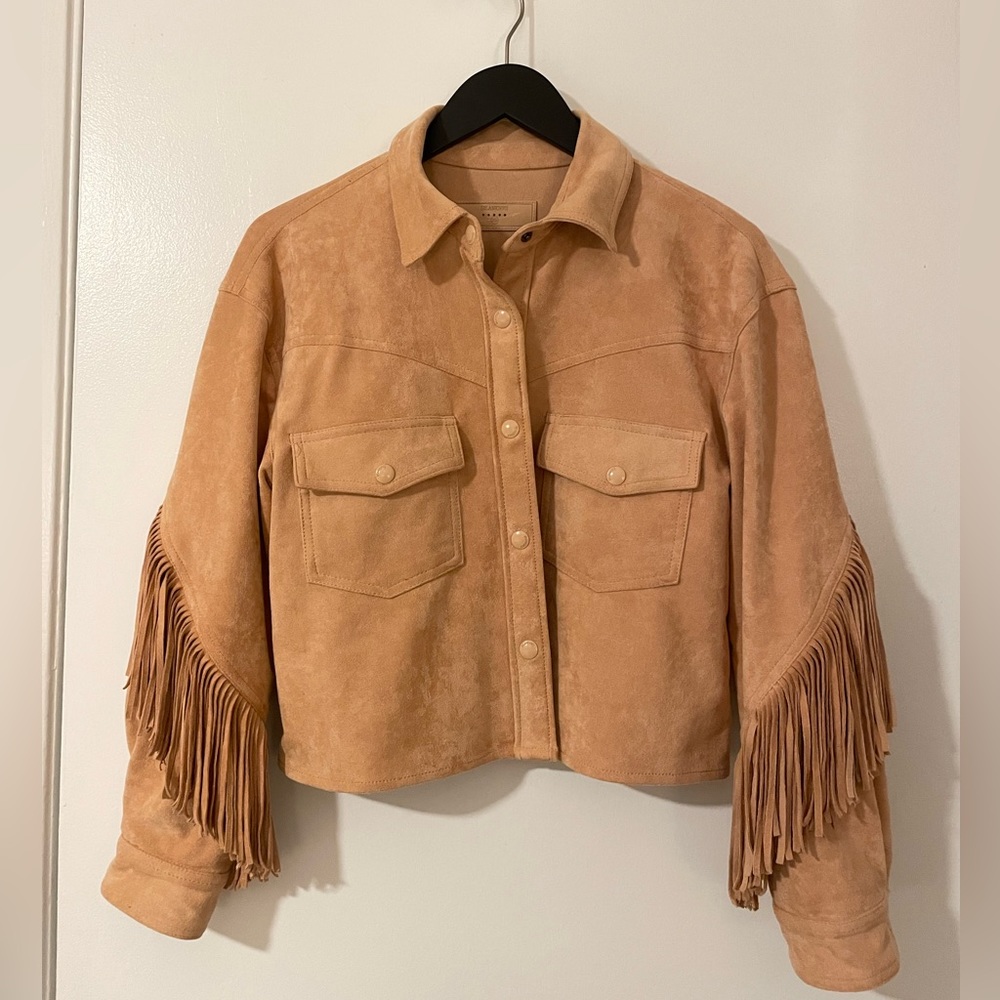 Vegan suede jacket from Free People
